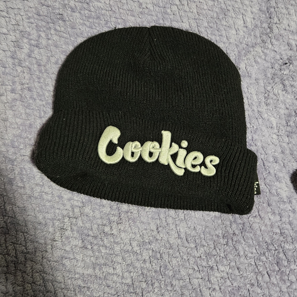 Cookies Kids Black Beanie Hat